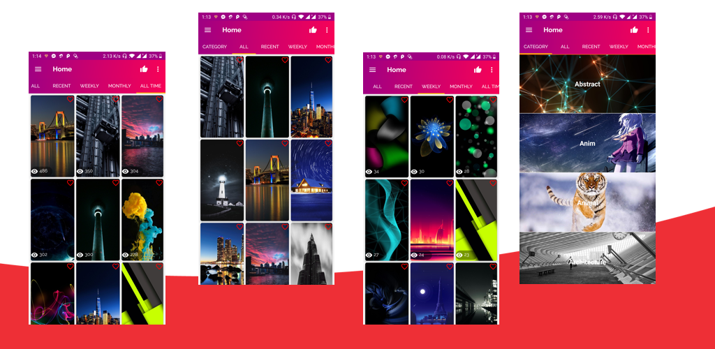 Beautiful Amoled Wallpaper Application 2020 by Md. Masud Parvez Medium