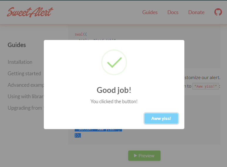 Make Eye-Catching JavaScript Popups with ‘Sweet Alert’ | by Adiba Abid ...