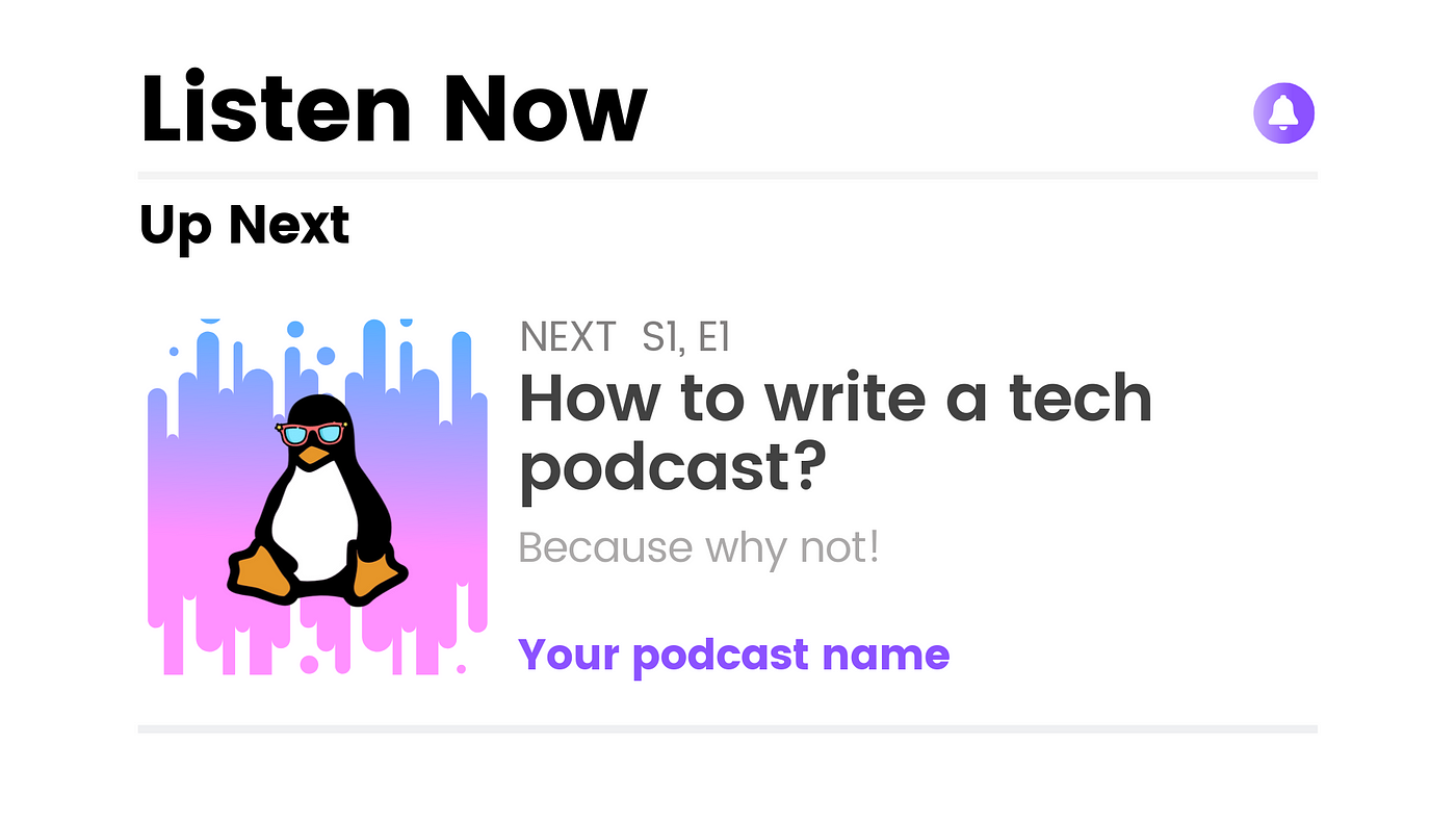 How to Write a Tech Podcast? Because Why Not!  by Virinder