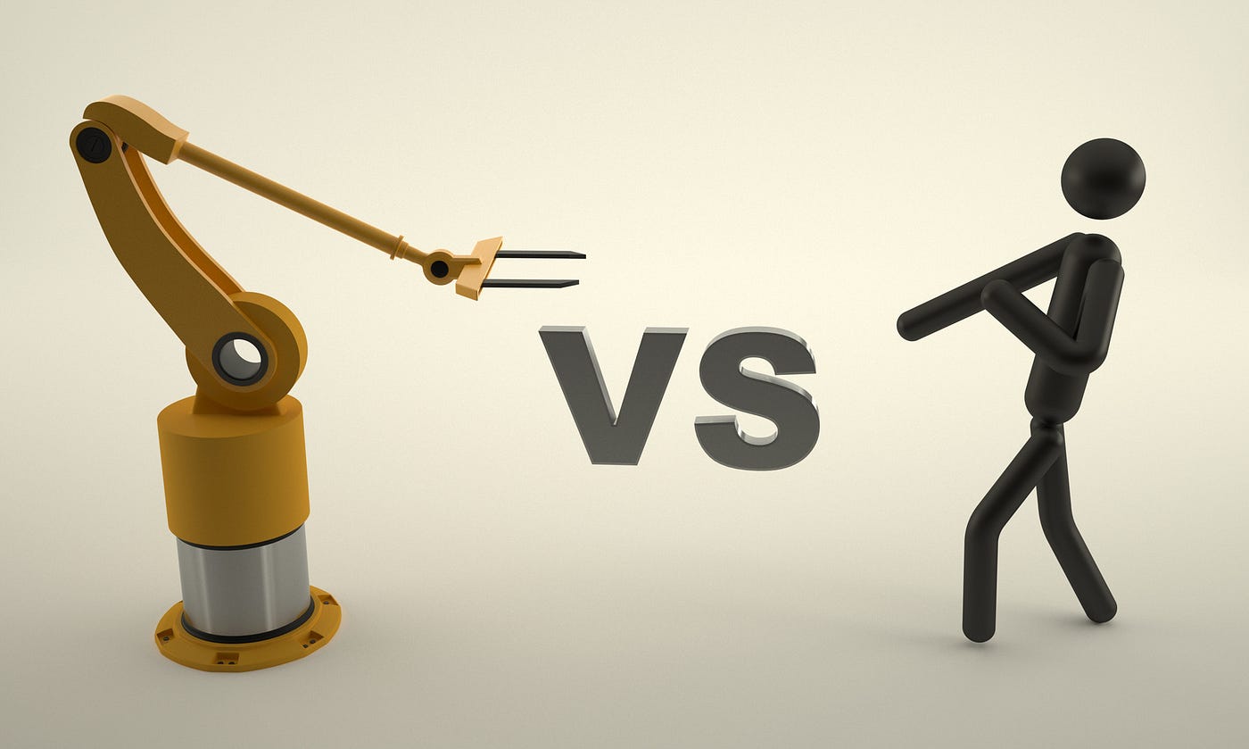 Robot vs Human: Will AI Replace Workers? | by Meet Sally | Medium