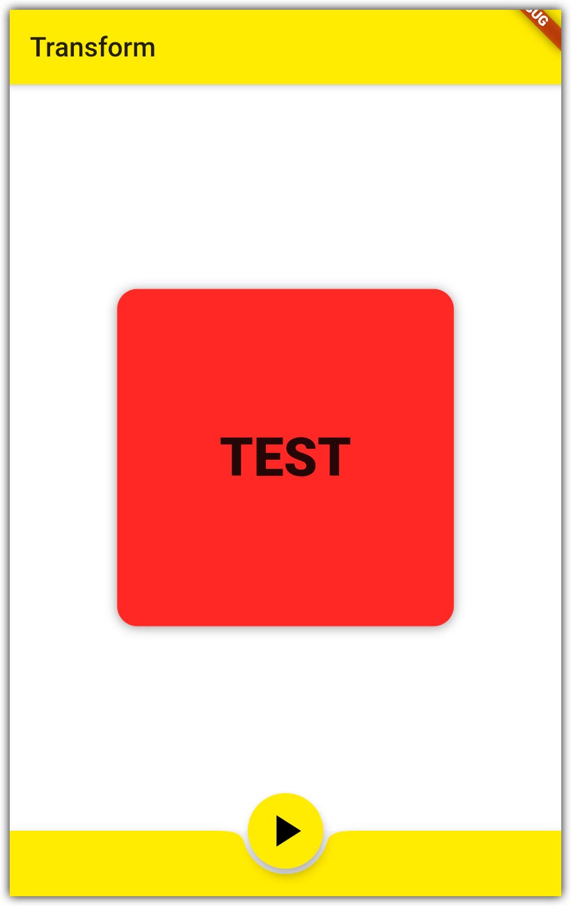 Flutter. Transform class in Examples by Artem Diashkin LITSLINK