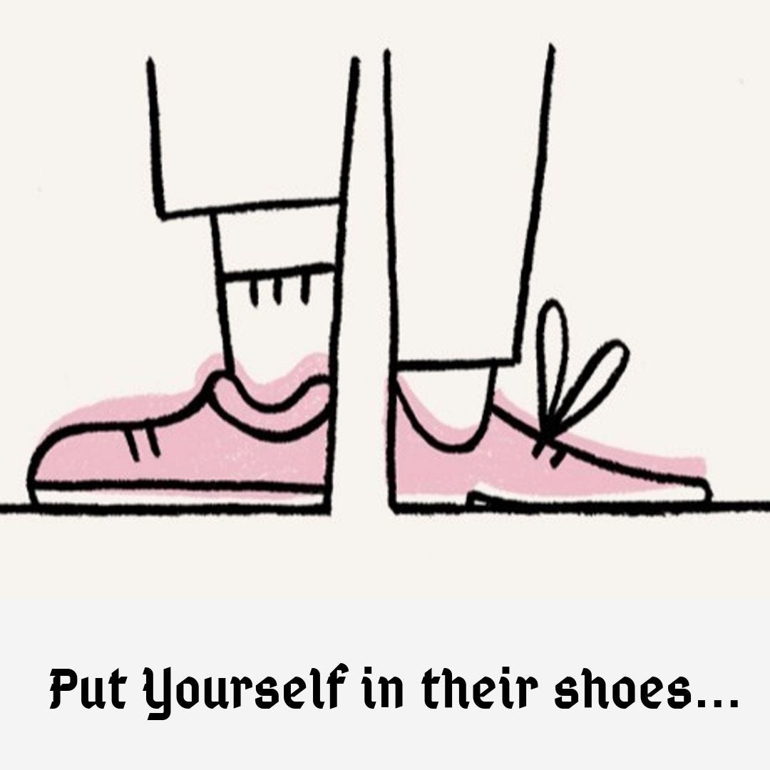 Start by putting yourself in the appropriate position by Olasupo