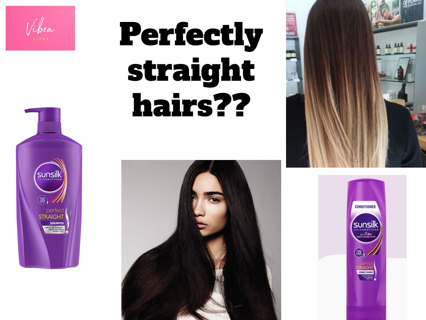 Sunsilk Perfect Straight Shampoo review | by Vibea | Medium
