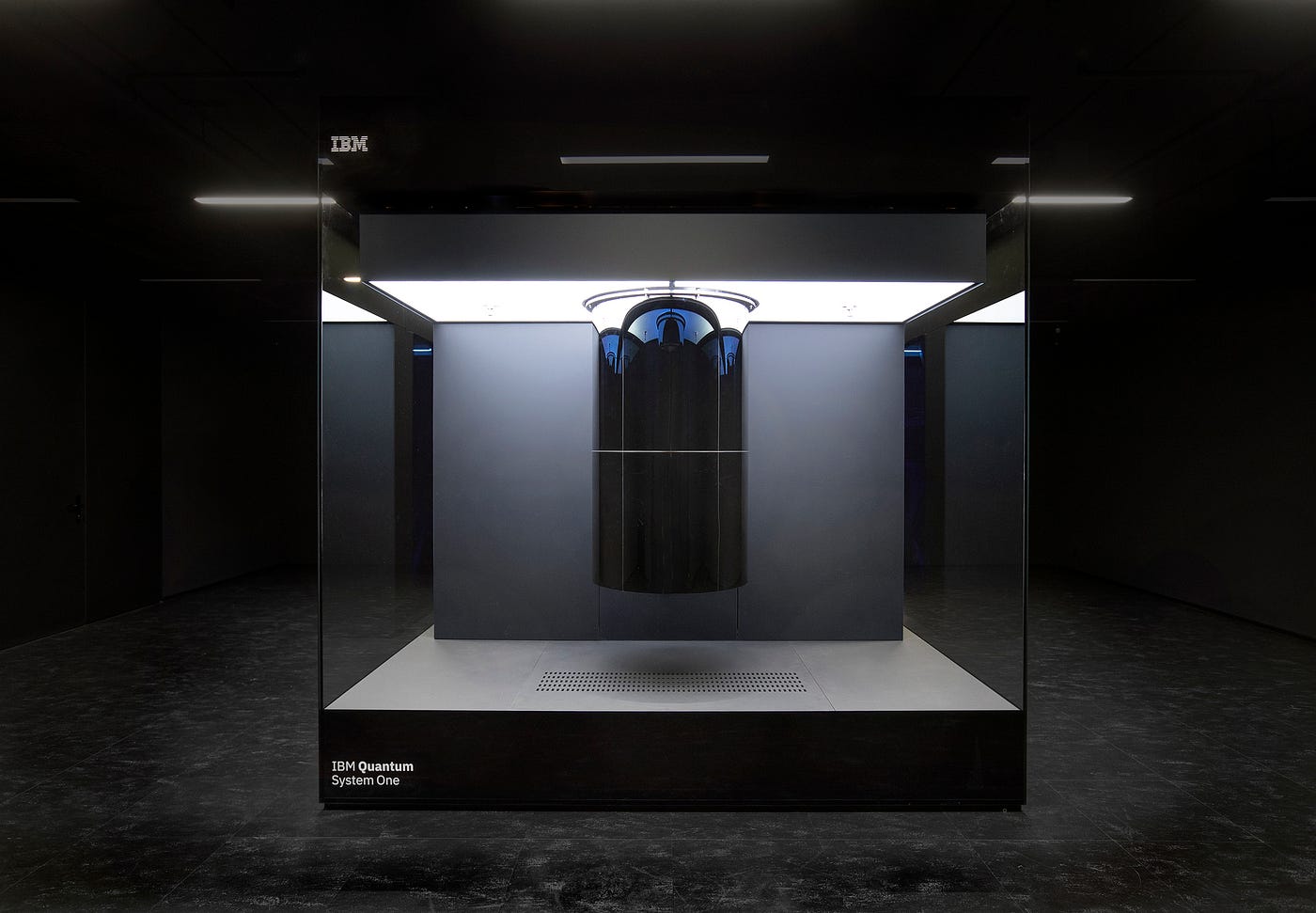 An IBM Quantum System One installed in Ehningen, Baden-Württemberg, Germany for Fraunhofer-Gesellschaft.