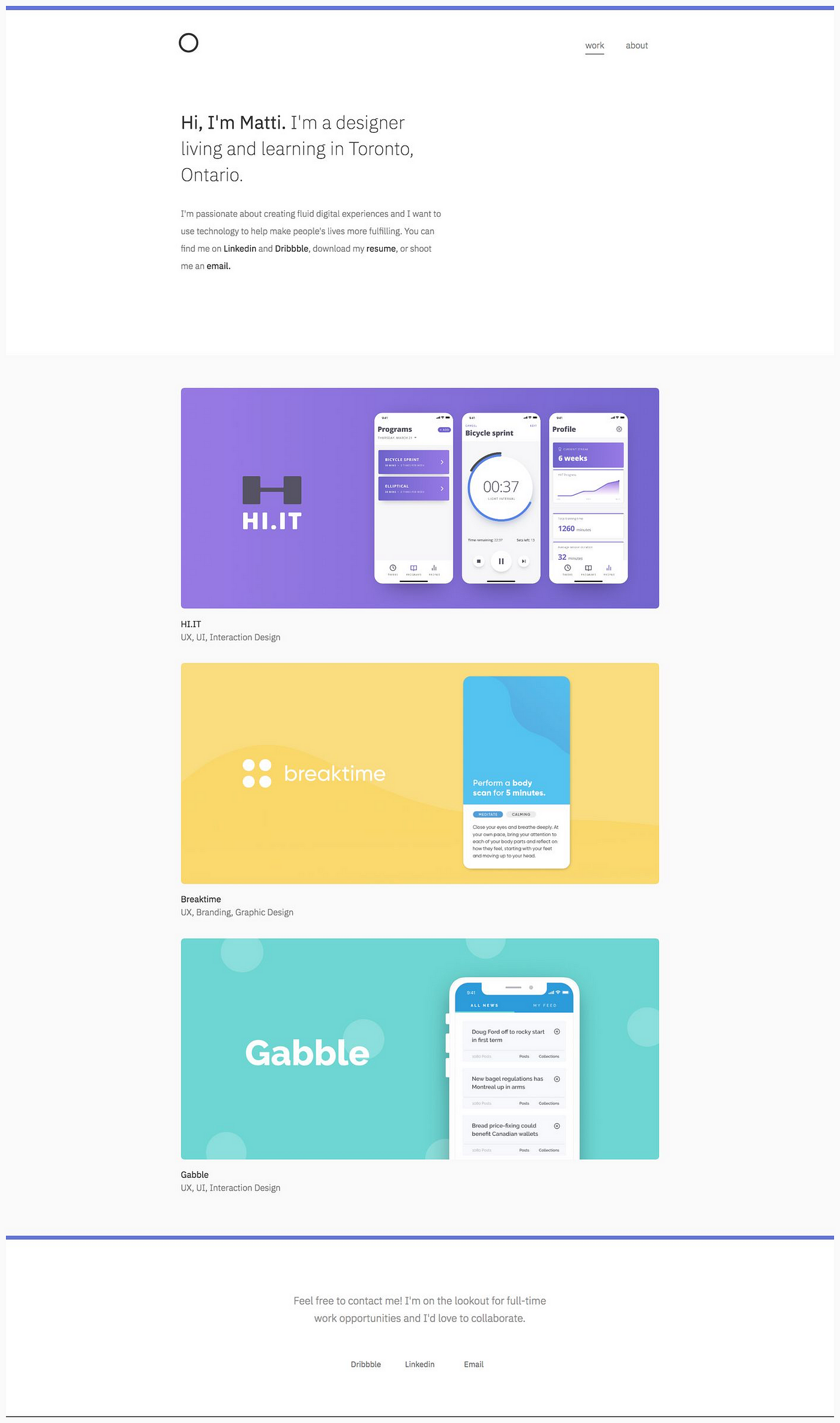 10 Student Portfolios Done Right 19 By Bestfolios Com Bestfolios Medium