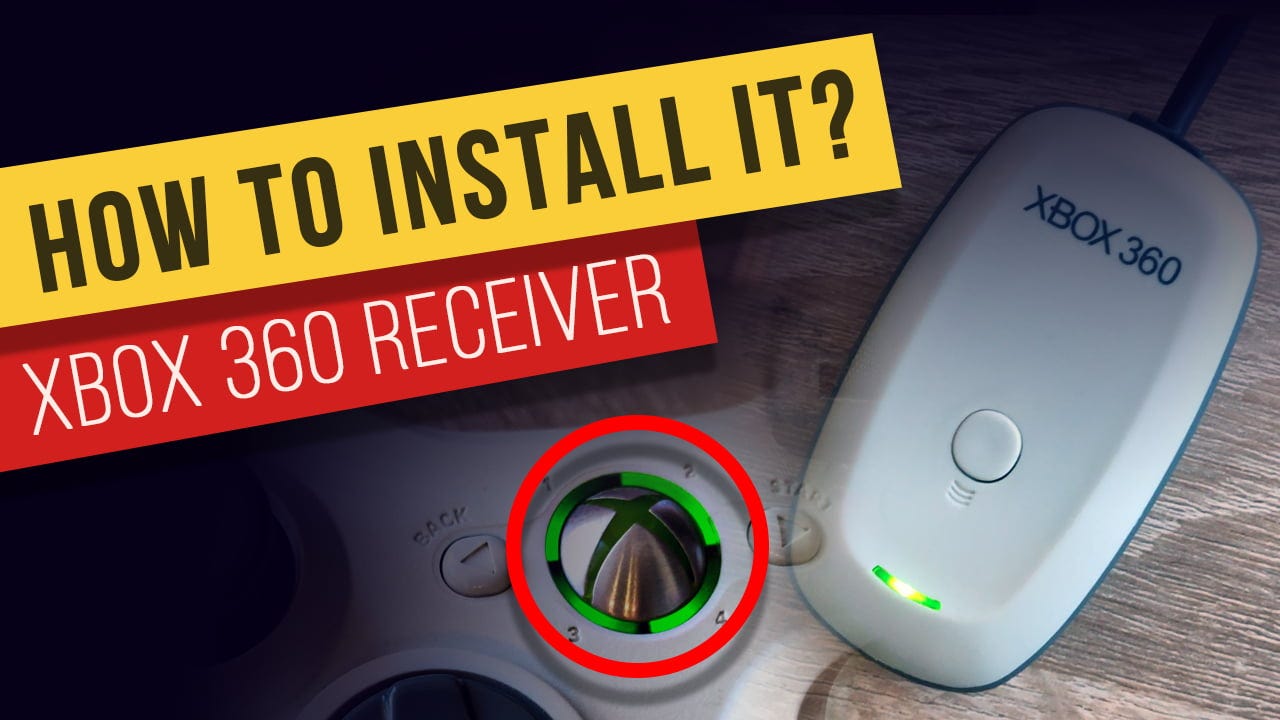 How to install drivers for Xbox 360 Chinese wireless receiver | by  TarantuloTV | Medium