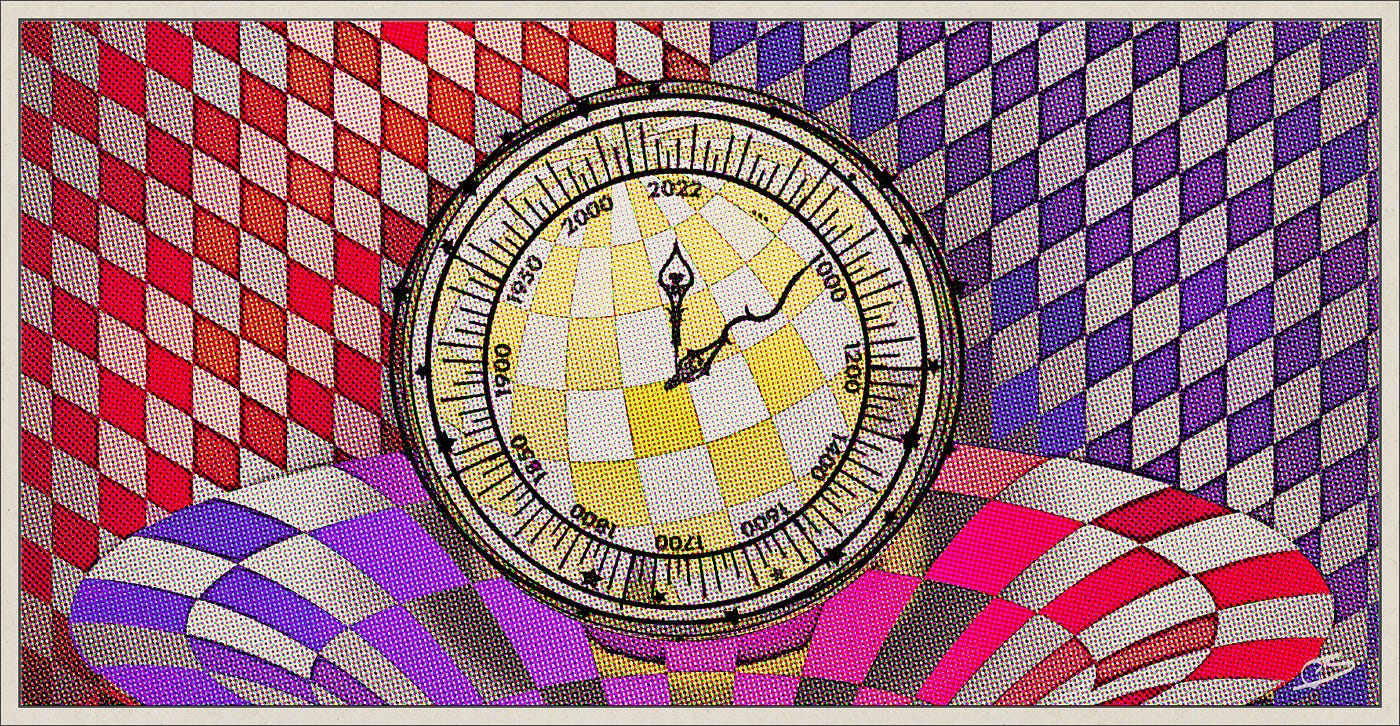 Watch with year settings