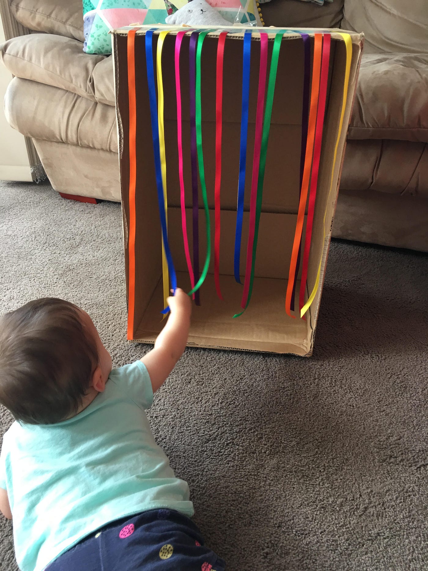 Ribbon Box Baby Play. Do you have cardboard boxes lying… | by Heidi ...