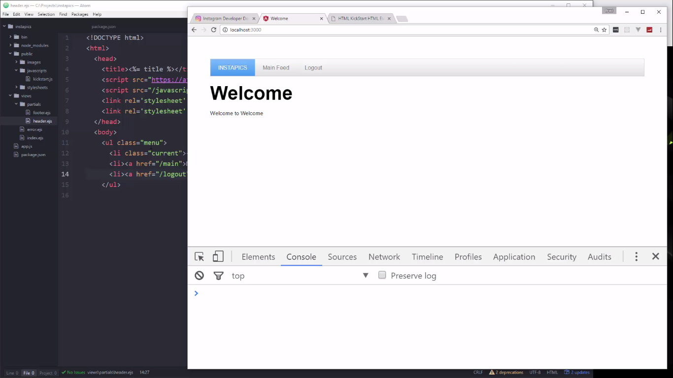 Build an Instagram App from Scratch in Express JS | by Eduo Shaun | Medium