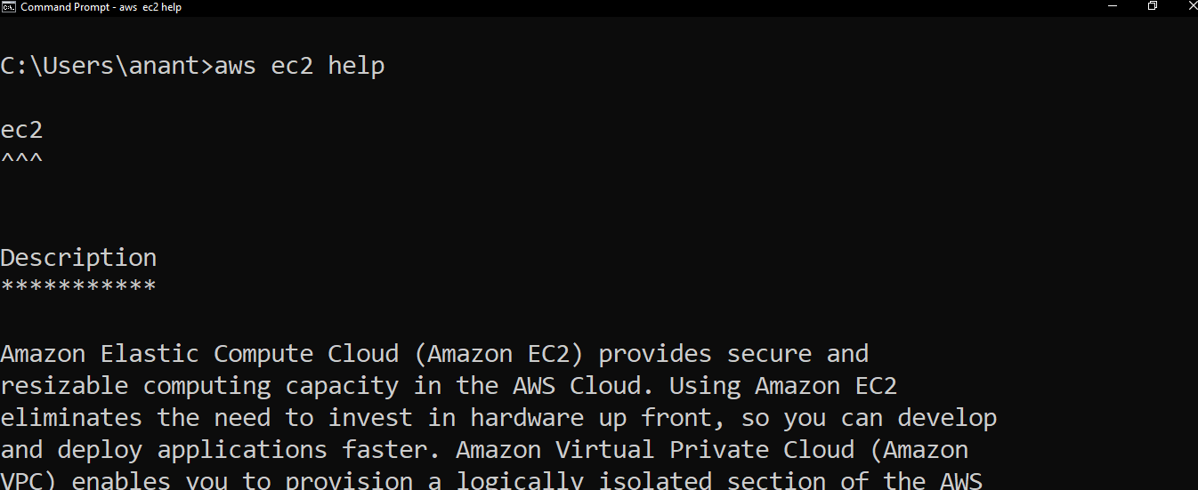 AWS Command Line Interface (CLI). Task Description by Anant Jain Medium