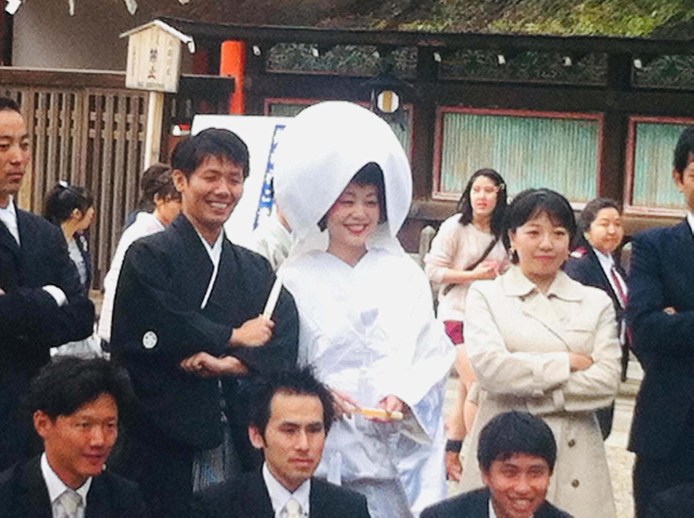 Japanese traditional wedding in Kyoto, 2013