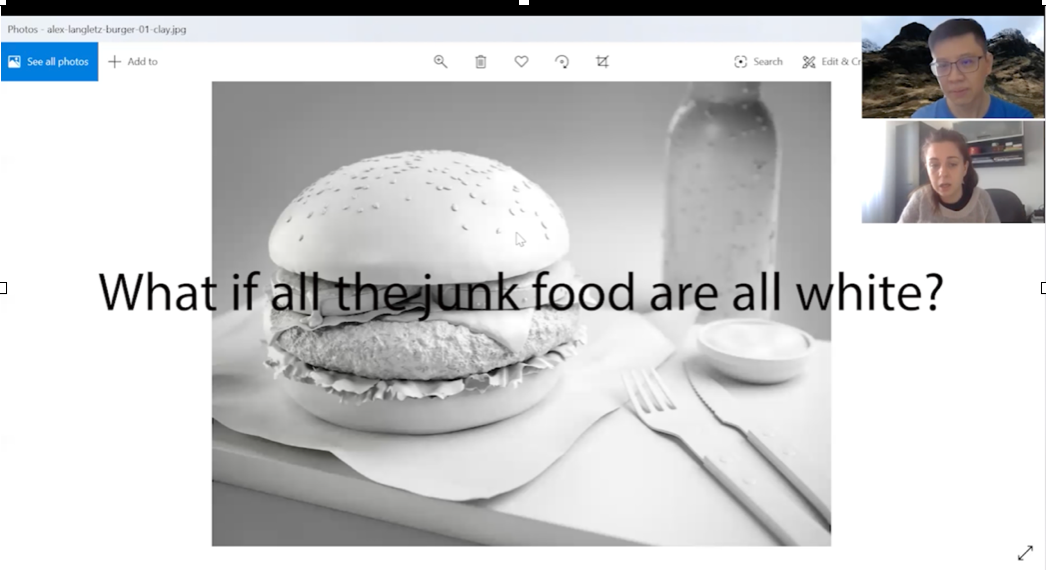 White FastFood Policy in 2030. “What if fast food packaging and food