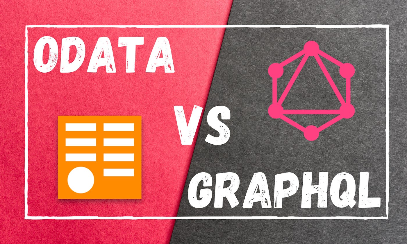 GraphQL vs Odata API. What is the best standard for modern… | by Minura  Samaranayake | Bits and Pieces