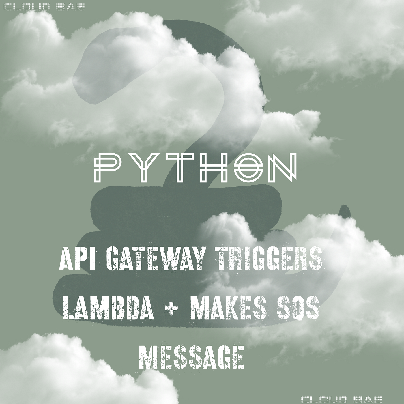 Python+Lambda+SQS and API Meet at a Coffee Shop… by Jeri Green