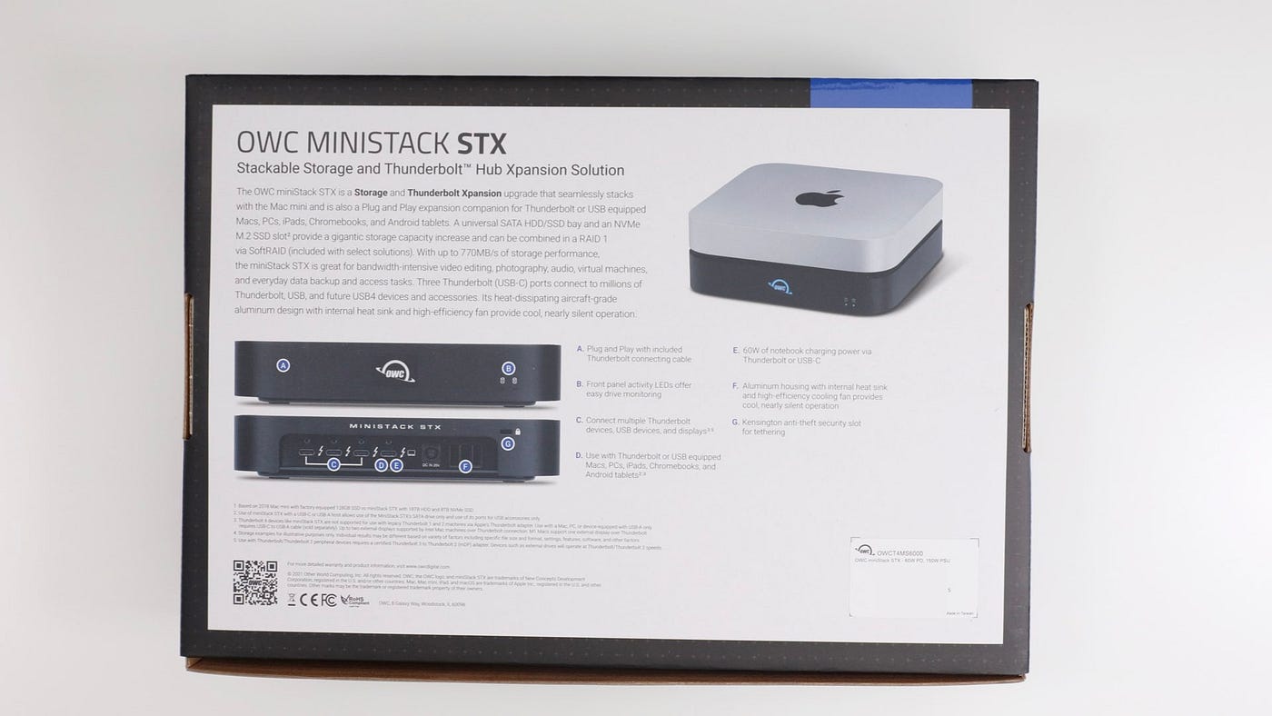 買 TB4 Hub 送硬碟外接盒？最適合 Mac mini 和 Mac Studio 的 OWC miniStack STX Thunderbolt 4 雙槽外接盒！ - 3
