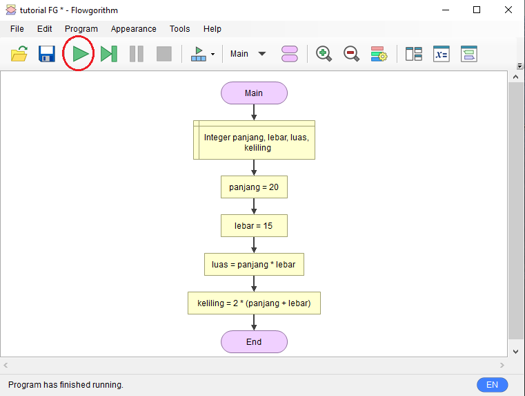 Tutorial Membuat Flowchart dengan Flowgorithm(Part 1). | by Sadam ...