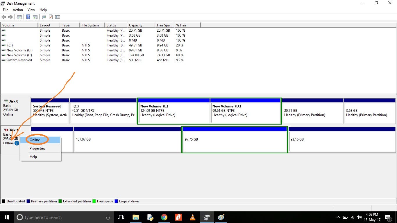 how-to-enable-the-external-hard-disk-or-additional-hard-disk-in-windows