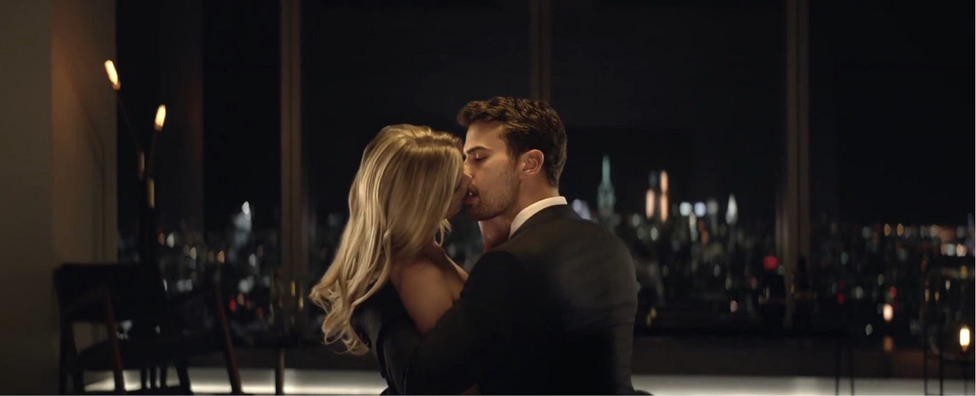 HUGO BOSS THE SCENT for her — Official Video with Anna Ewers & Theo James |  by Johanna Romero | The Theologians — Theo James News Site