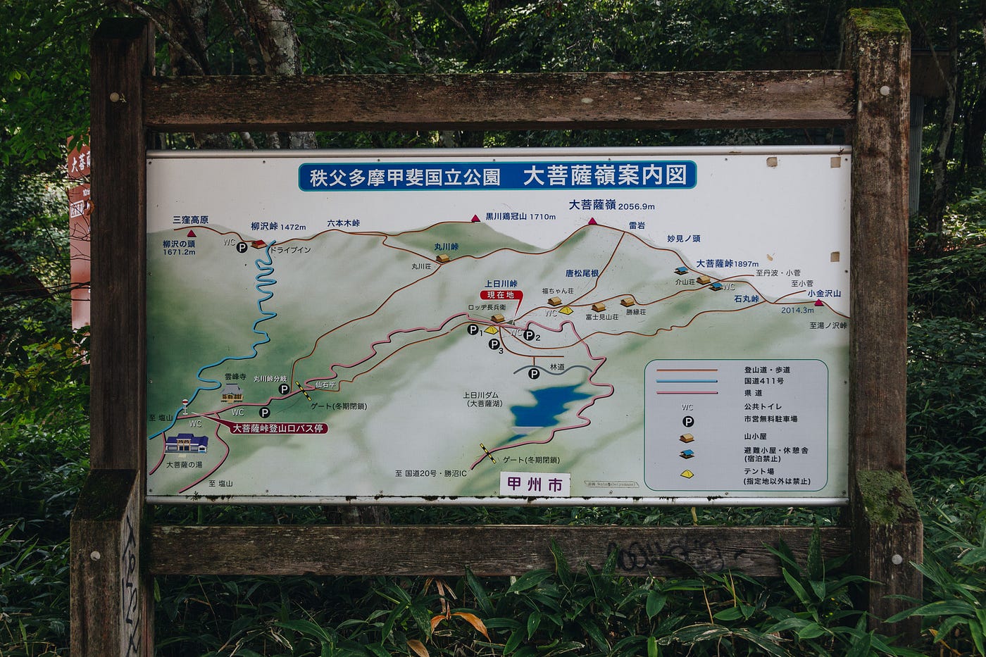 山梨 在360 視野的稜線上 遇見小鹿亂撞 大菩薩嶺單日健行 By Ycliu Drifting Soul Medium