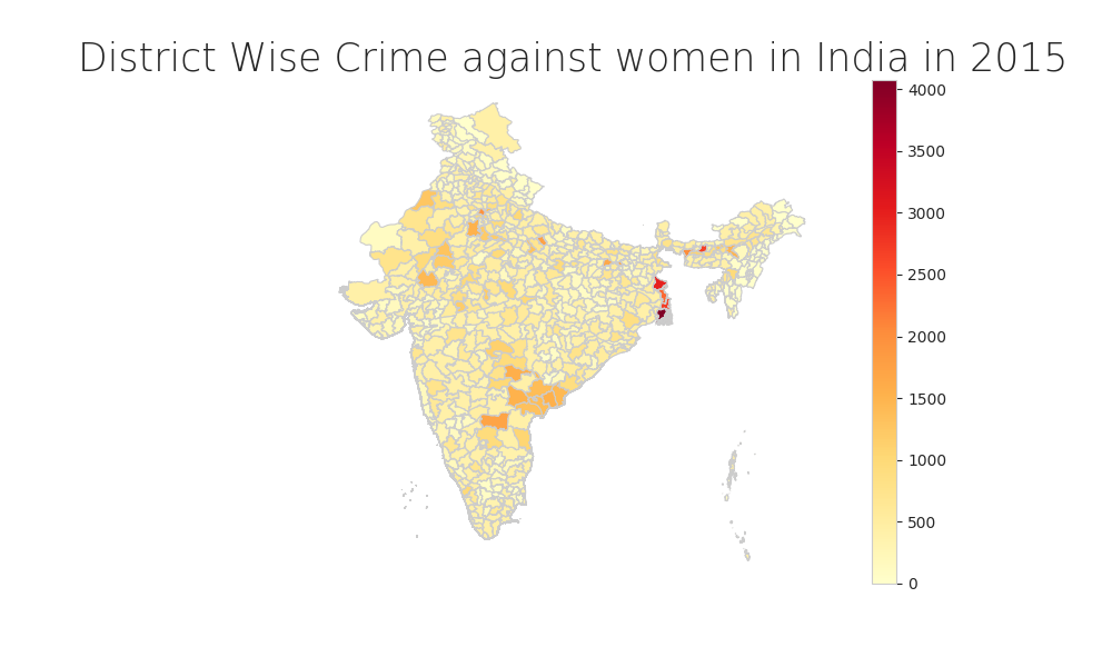 Maps Of India Pincode Visualizing Crime Against Women In India On A Map Using Geopandas | By  Yaser Sakkaf | Towards Data Science