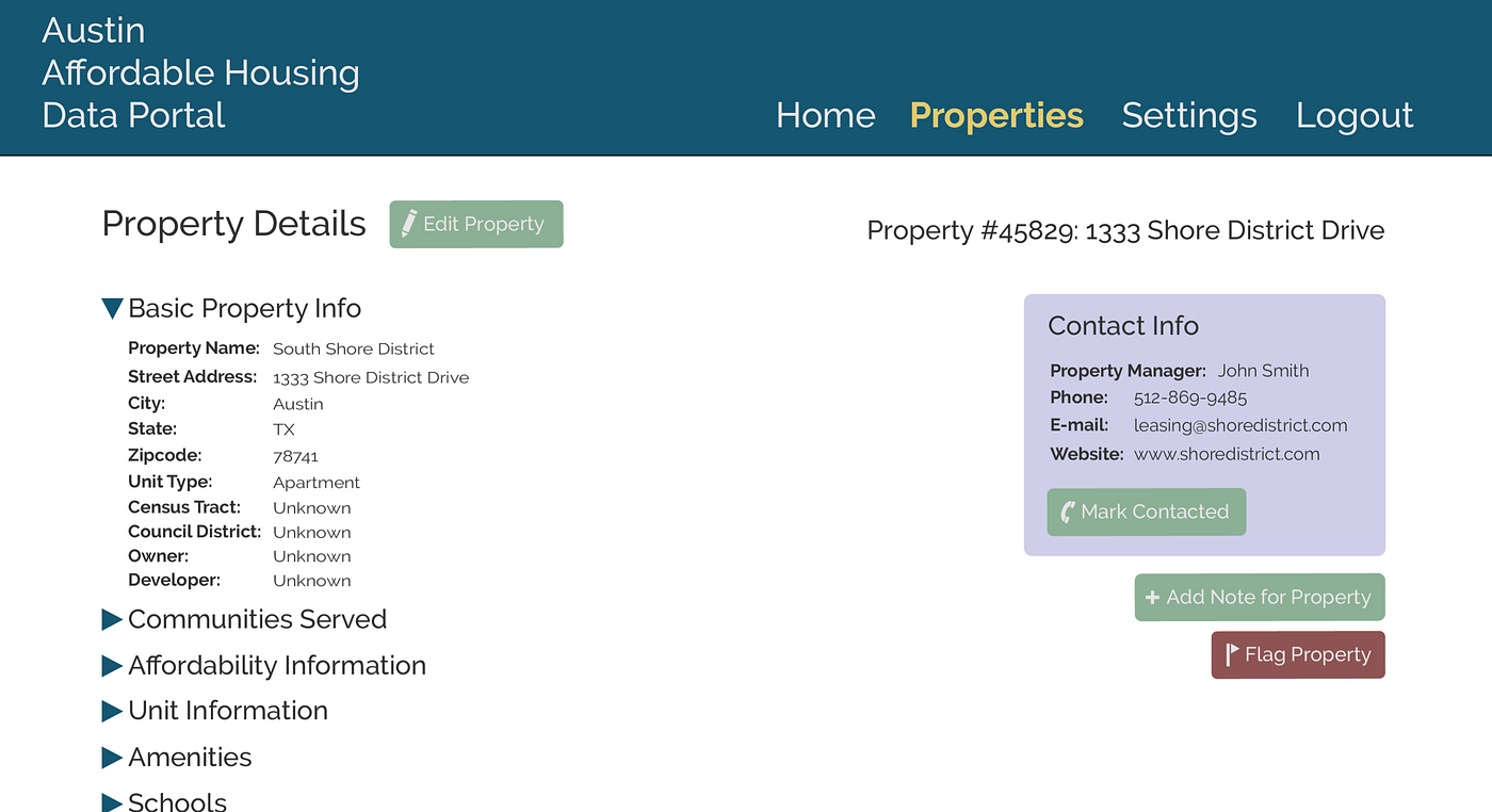 Building an affordable housing data portal with the City of Austin by