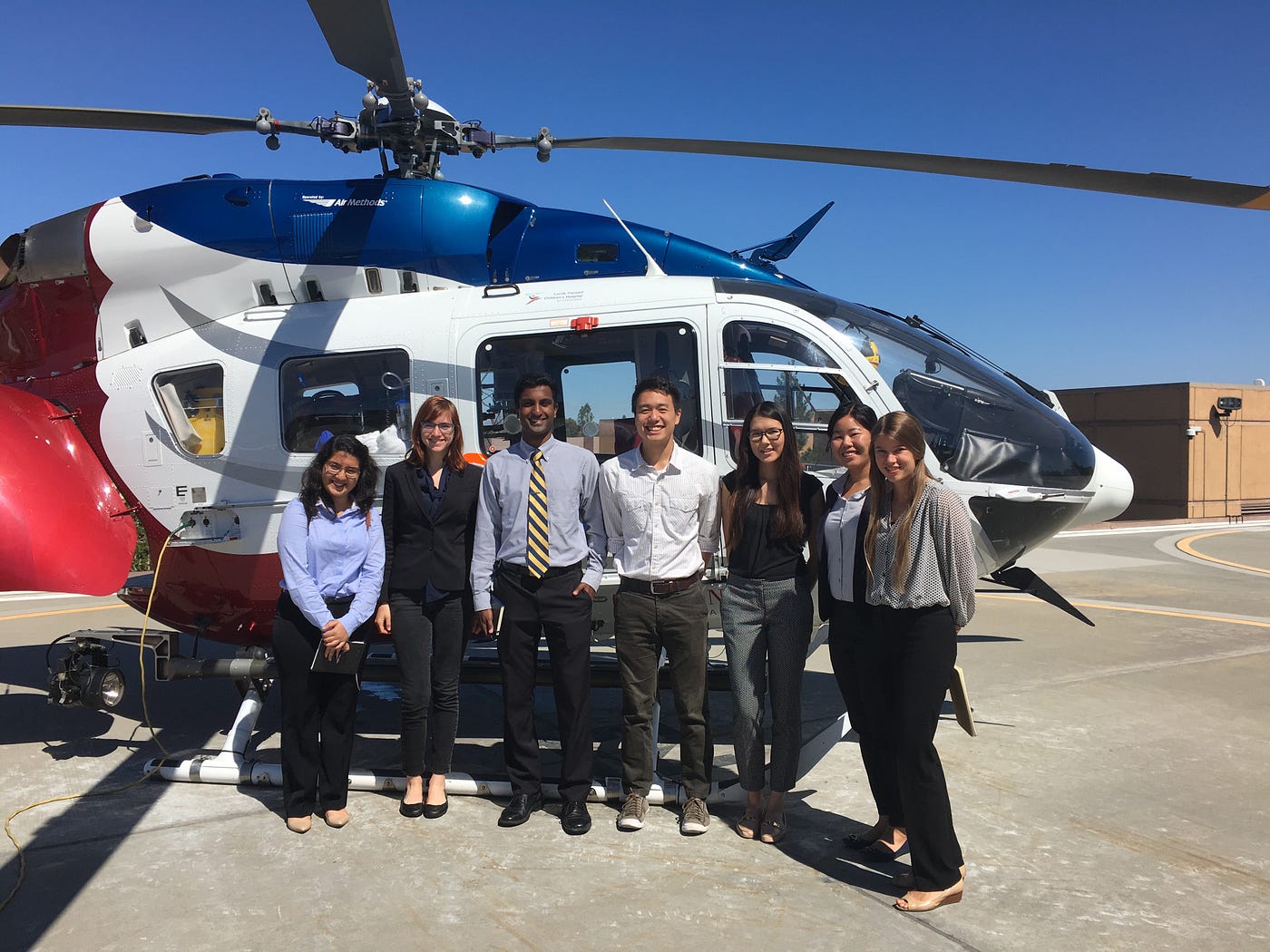 Stanford Life Flight Emergency Transport by Annika Carlson