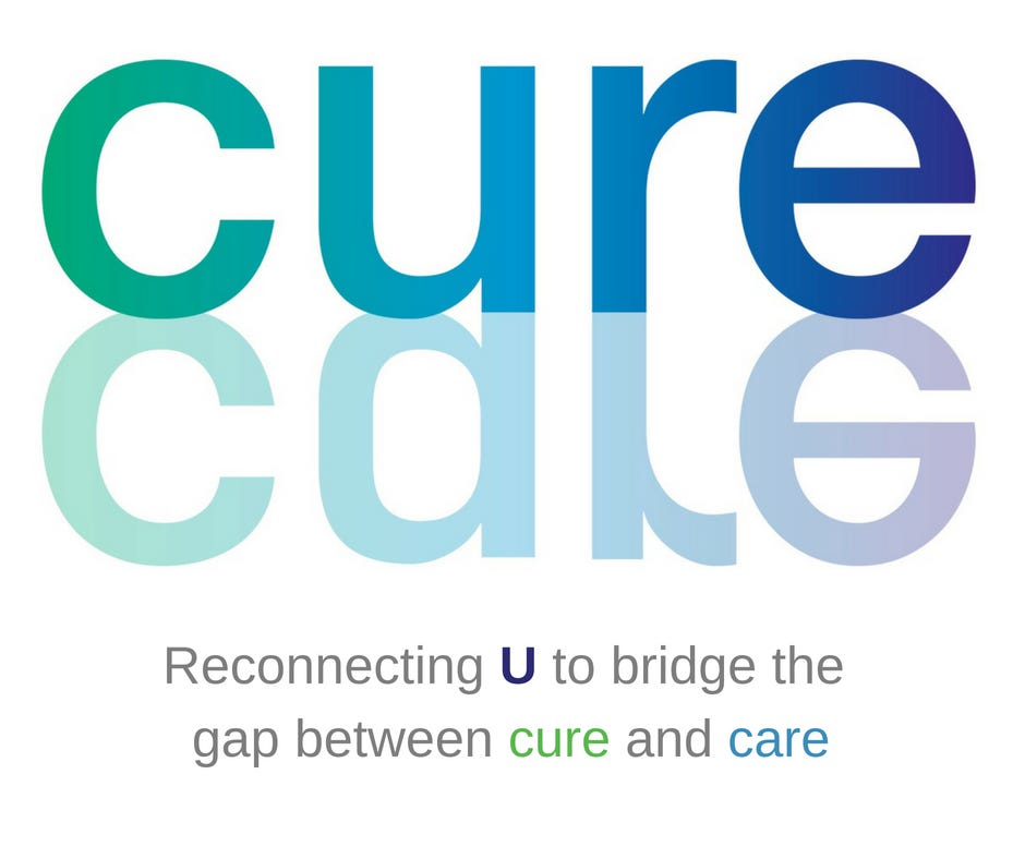 Cure + Heal = Care. Optimal health and wellbeing for life by Self