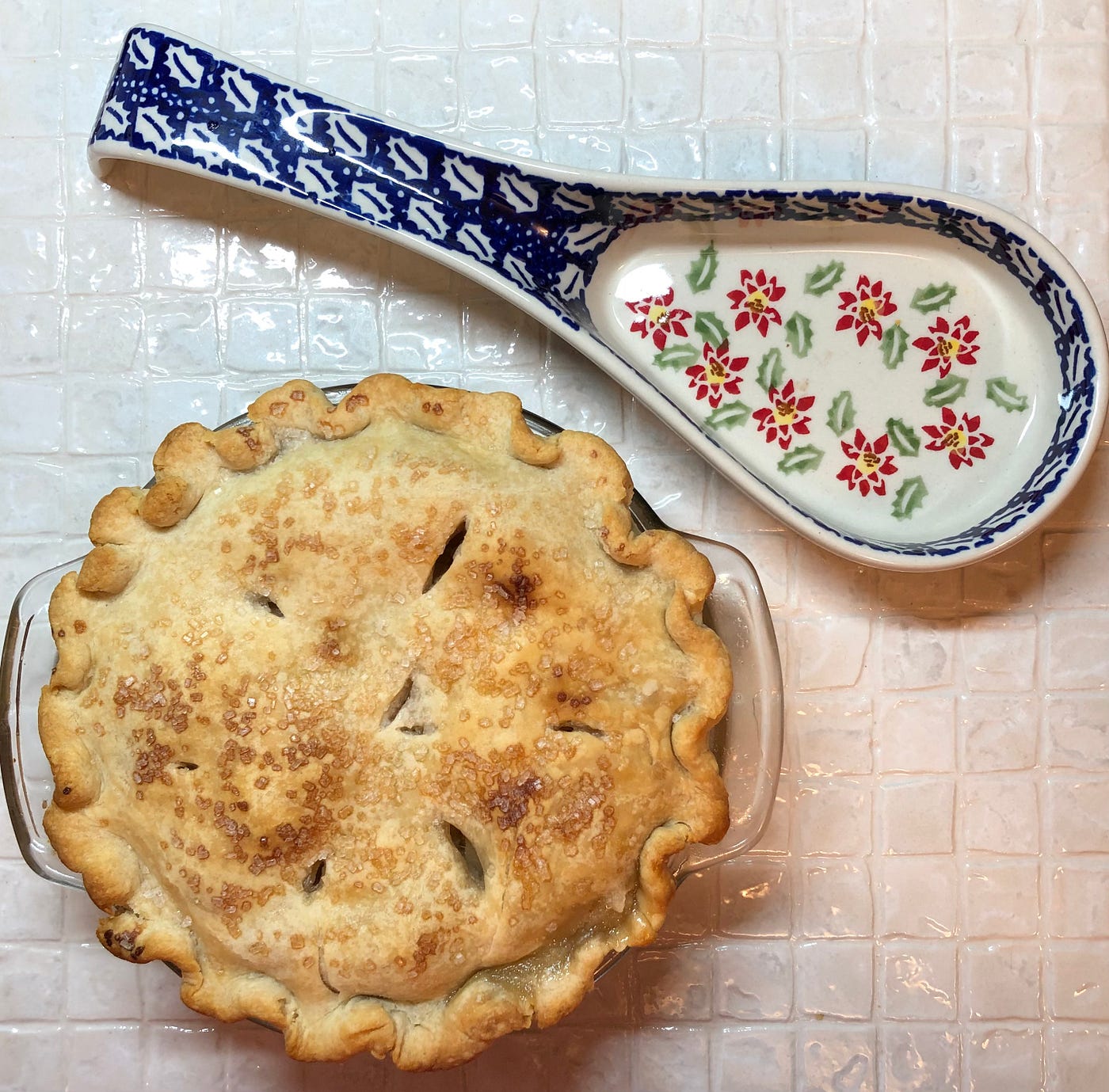 Mini-Apple Pie with Sourdough Crust.