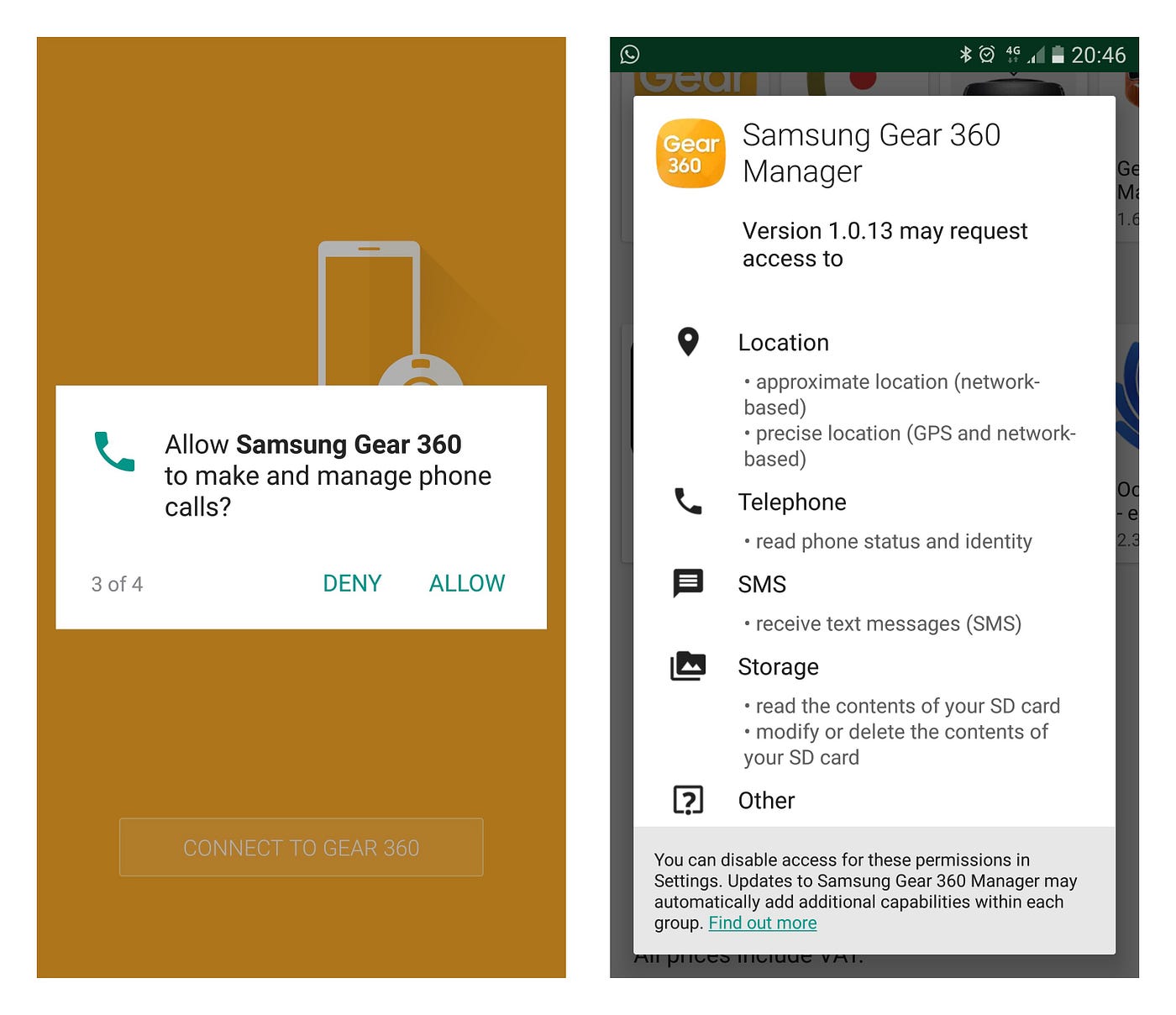 samsung gear 360 app