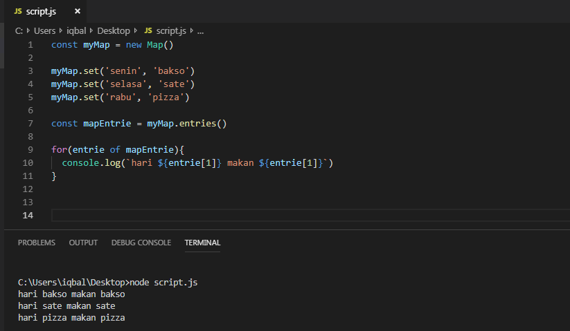 Penggunaan Map() untuk array dan objek pada Javascript. part#2 | by ...