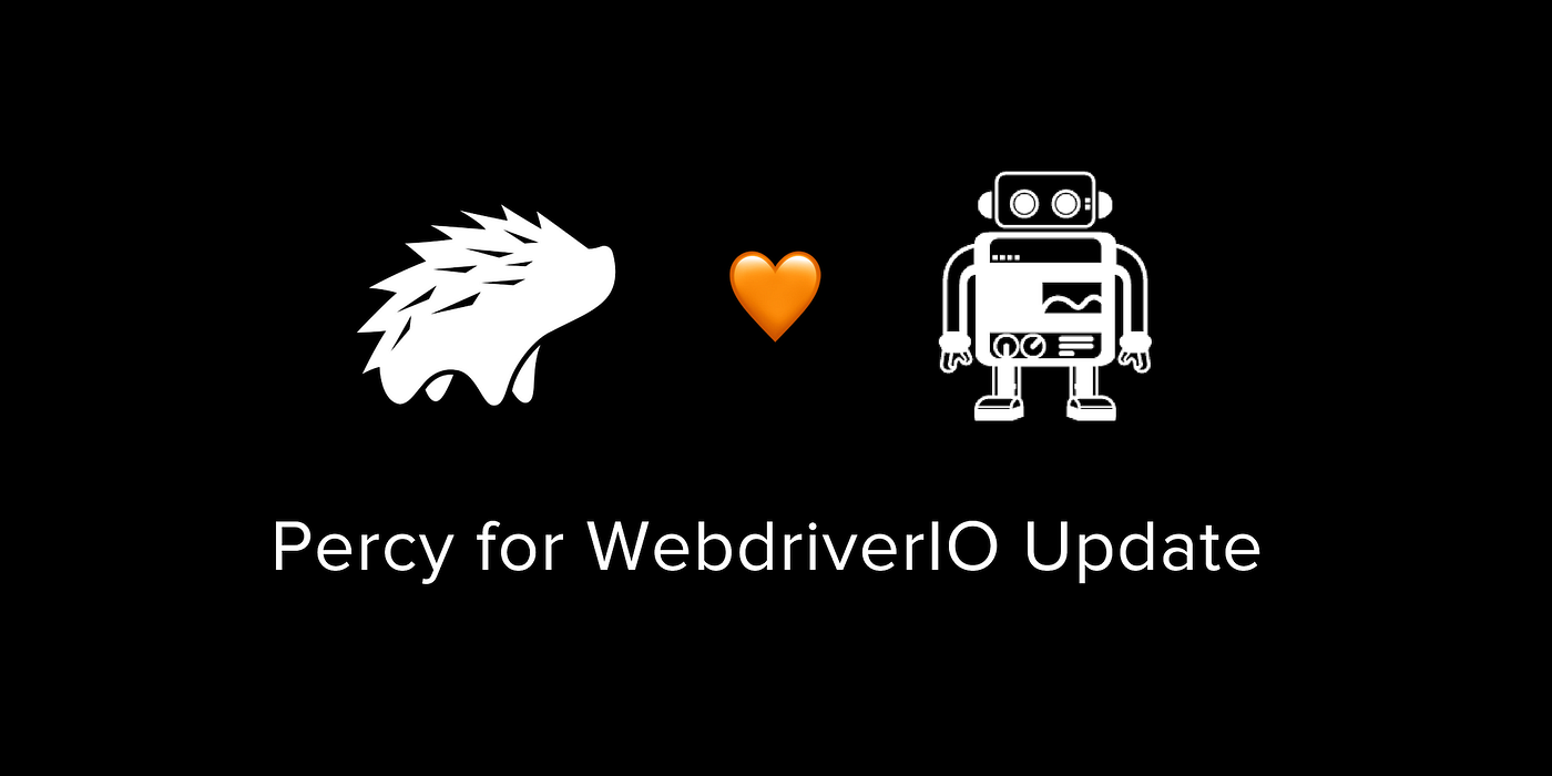UI testing with WebdriverIO and Percy | by David Jones | Percy Blog