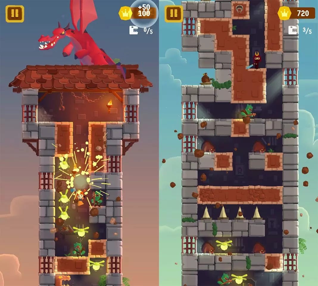 Once upon a Tower: The meaning behind collapsing a Dragon's Stronghold | by  Snow | Medium