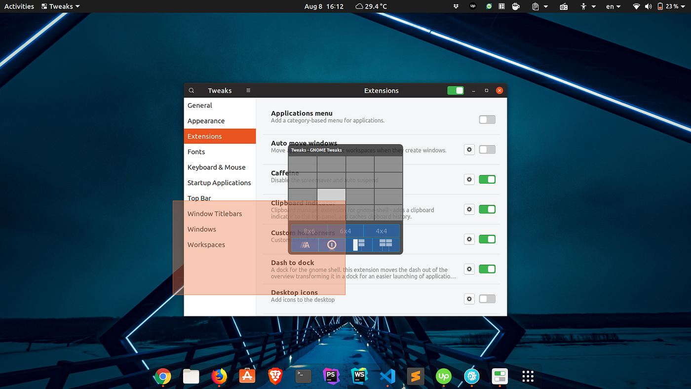 Best Gnome Shell Extensions. must have gnome shell extensions by Manukyan Medium