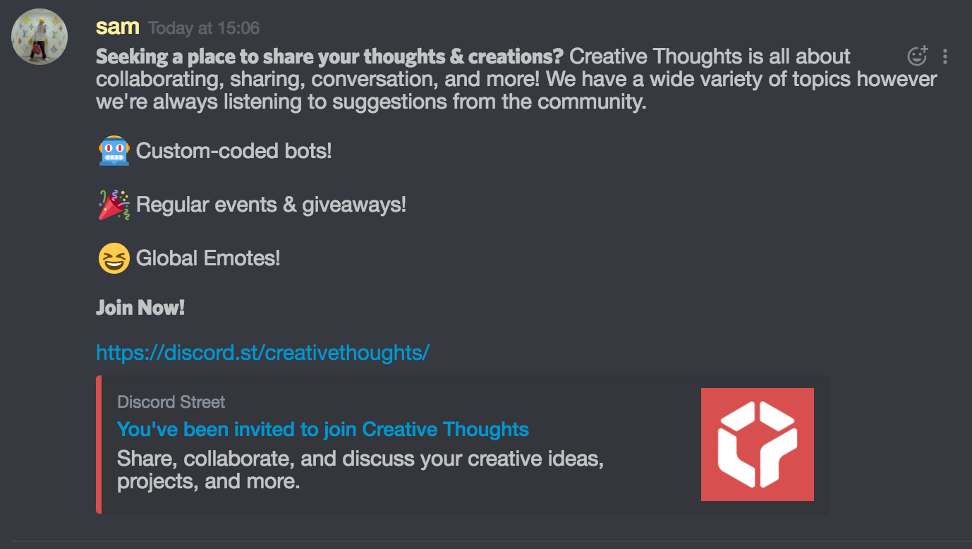 Writing an engaging Discord server description | by Sam | Discord Street |  Medium