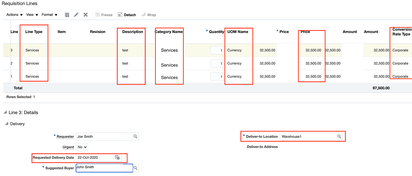 Group Requisition Lines in Oracle Fusion Procurement by Aytan