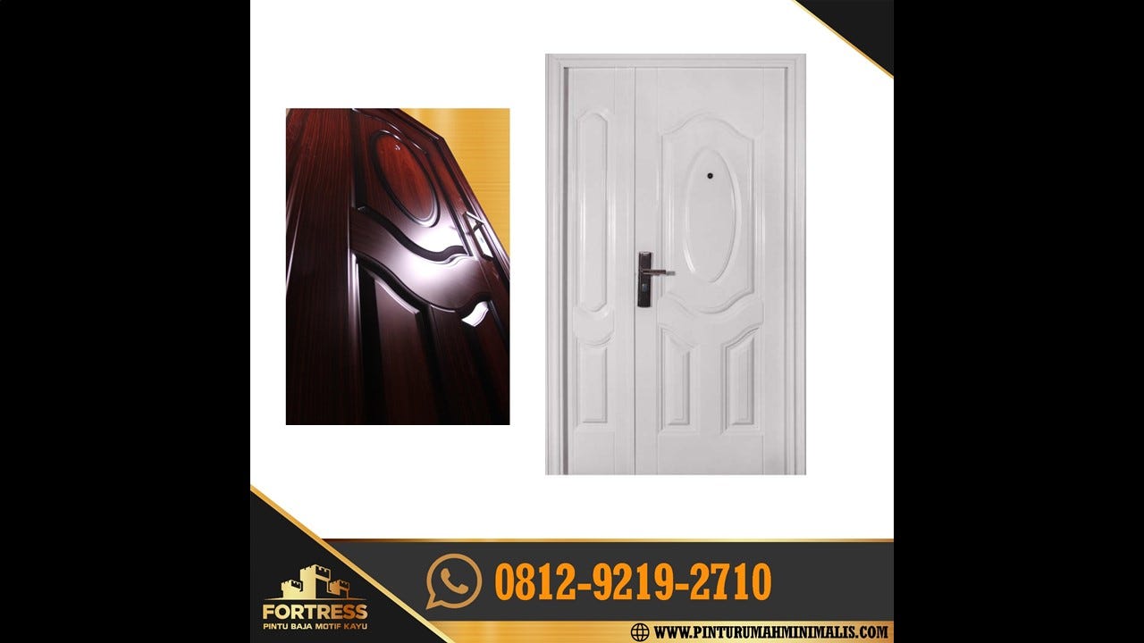 Pintu Rumah Aluminium Medium
