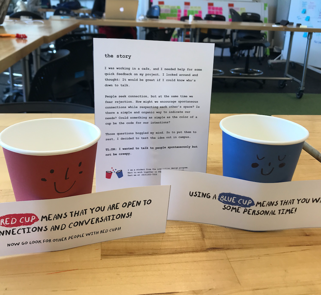 Red cup, or blue cup?. Connecting students through a… | by Carina Yu |  Carina's Laboratory | Medium