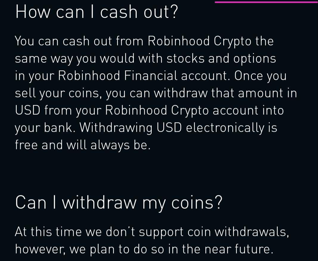 Crypto Trading On Robin Hood It S Not Good By Aaron Fernando Medium