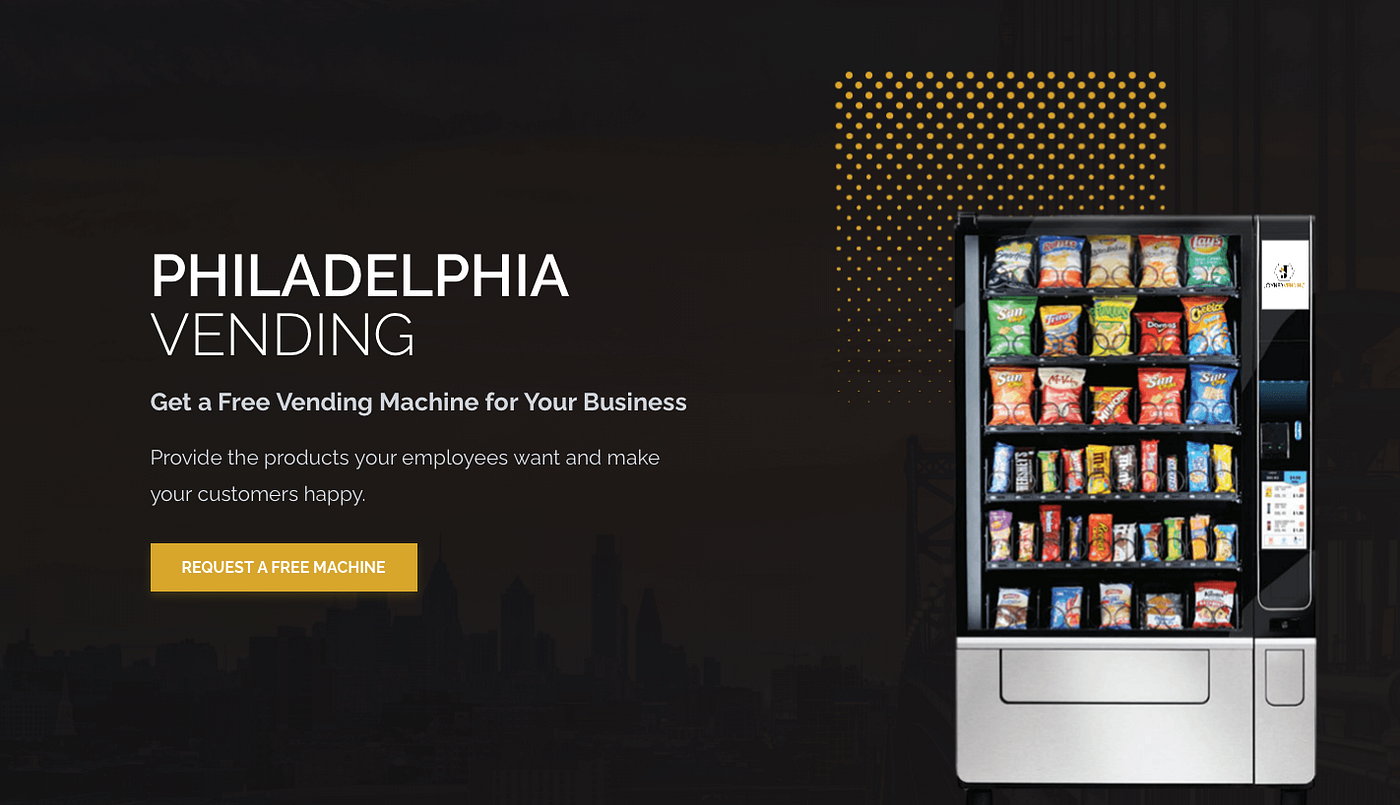 Side Hustle ‘Sell’ Vending Machines for Free to Earn Money Each Month