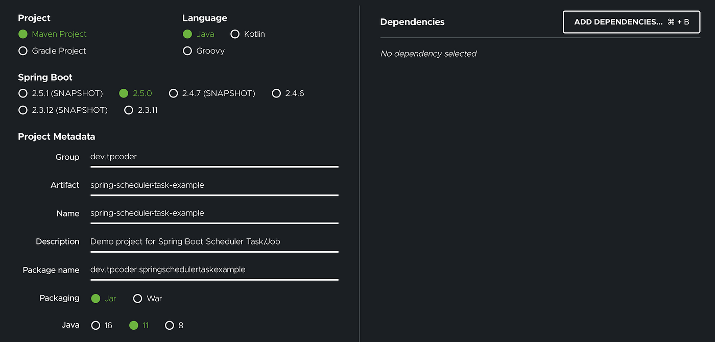 ทำ Scheduler task/job บน Spring Boot | by Thanaphoom Babparn | Medium