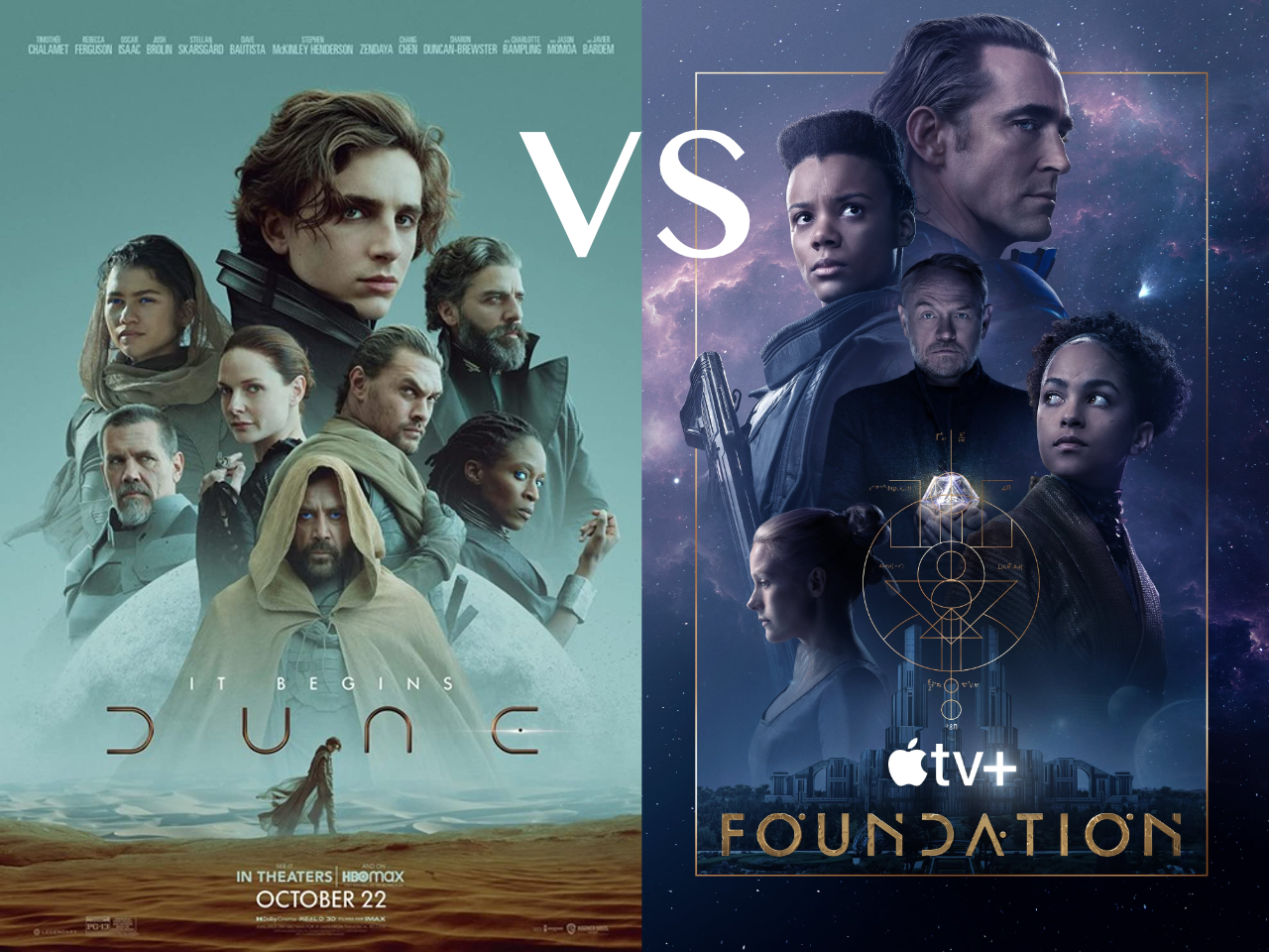 Watching Dune vs Foundation. Foundation heavily inspired Dune, so… | by  Erik Engheim | Medium