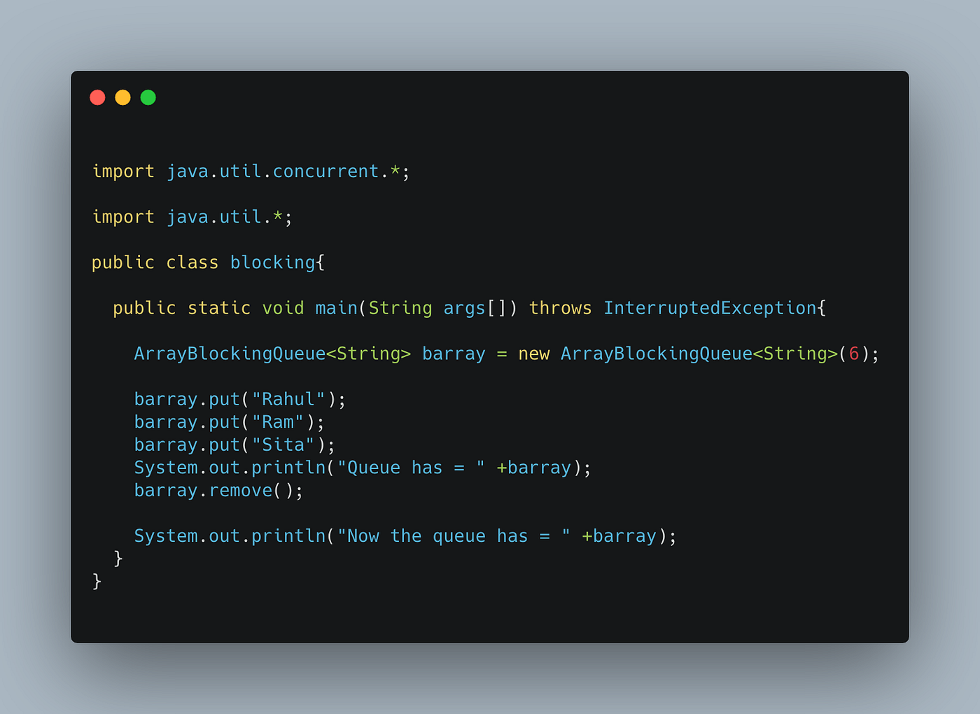 A Quick Glance On Blocking Queue In Java! by Swapnil Kant