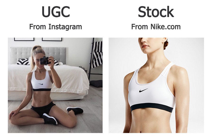 The Battle of Conversion Rates — User Generated Content vs Stock Photos |  by Tomer Dean | Mission.org | Medium