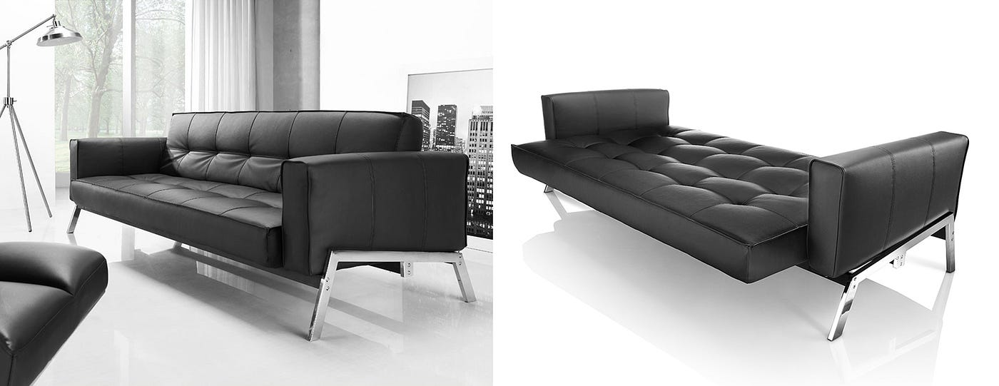 Futon vs Sofa Bed. Made to serve different functions, the ...