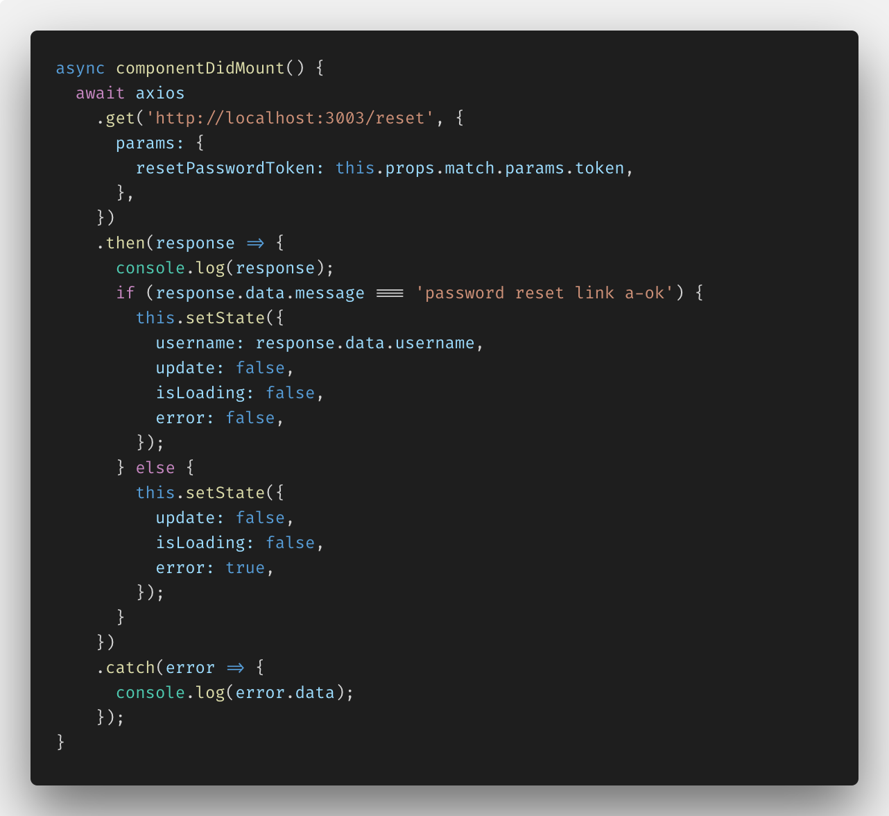 Password Reset Emails In Your React App Made Easy with Nodemailer | by  Paige Niedringhaus | ITNEXT