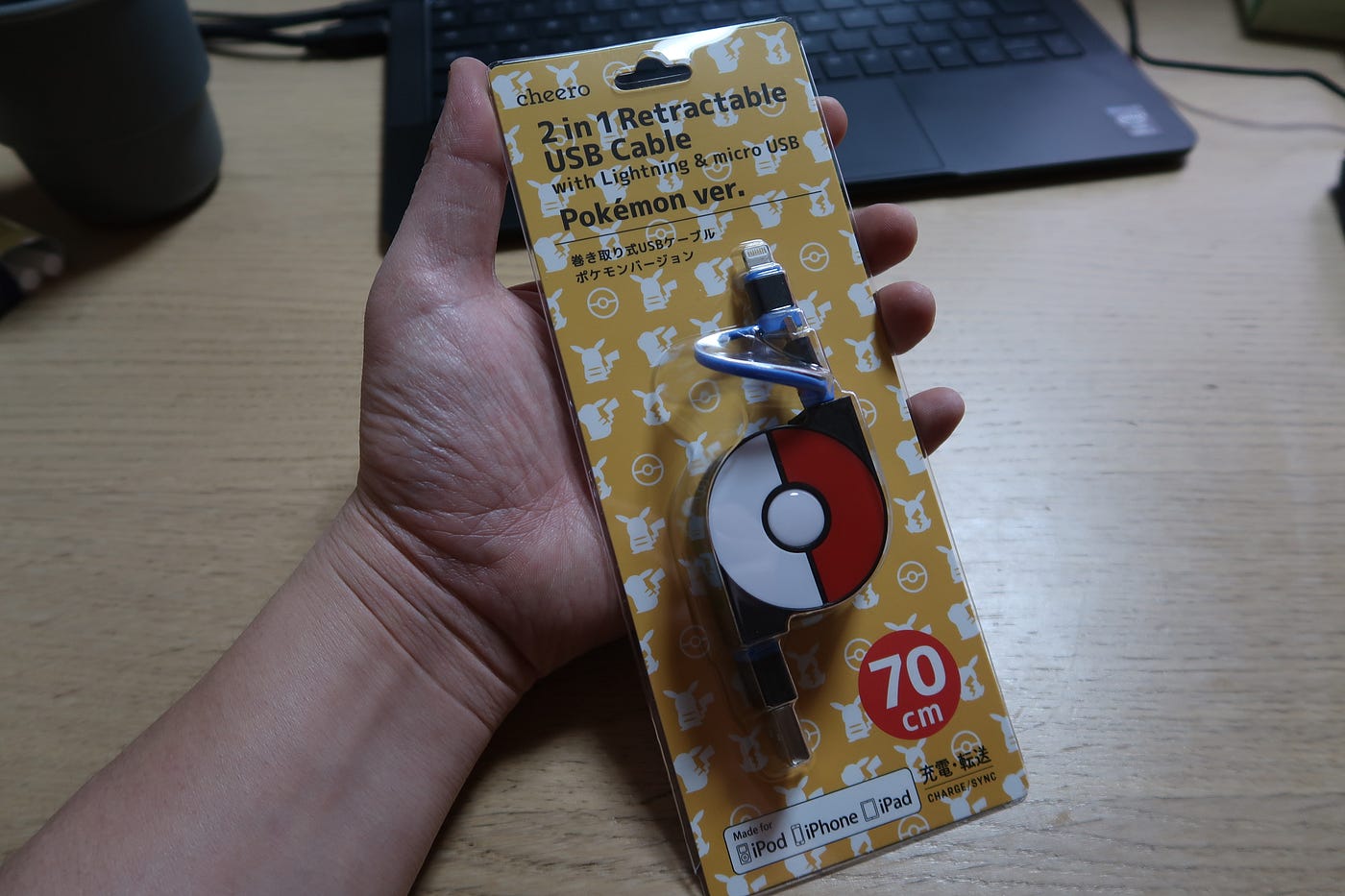 ポケモンlightingとmicrousb充電ケーブルが公式グッズで登場 By いしたにまさき シン みたいもん