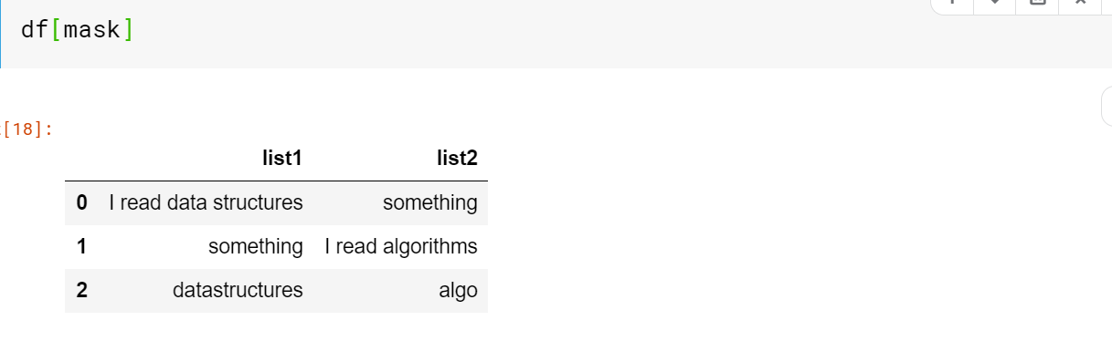 Are you confused using Series.str.contains() and DataFrame.isin() then look  into this article | by Rekha Kalwa | Analytics Vidhya | Medium