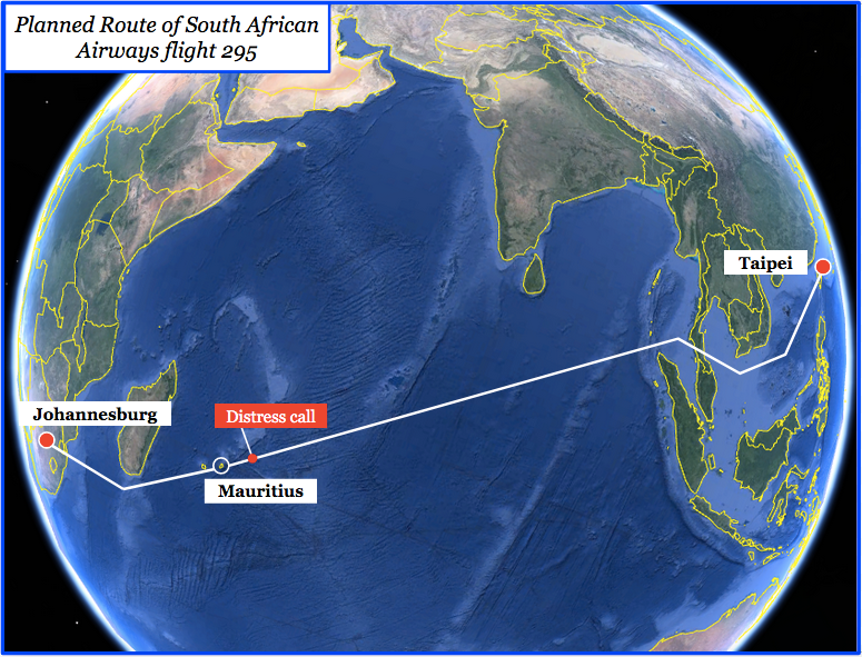 Fall of the Helderberg: The crash of South African Airways flight 295 | by  Admiral Cloudberg | Medium