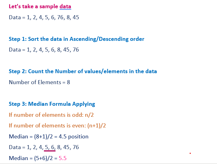 Mean Median And Mode In Statistics Measure Of Central Tendency Bala Murugan N G Analytics Vidhya